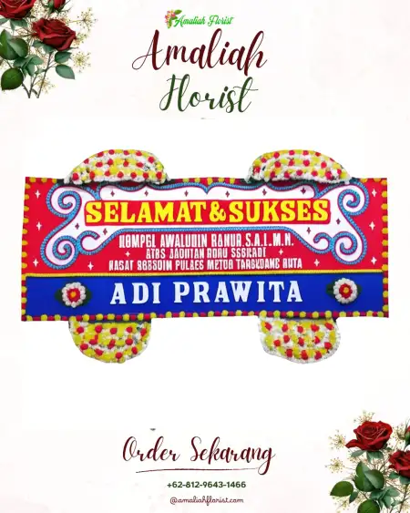 Papan Bunga Ucapan Selamat Ketitang