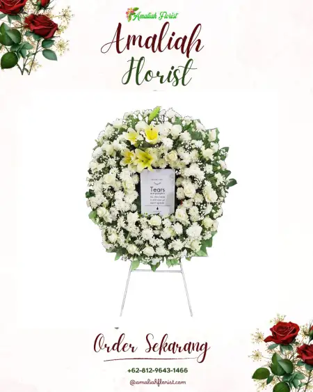 Krans Bunga Duka Ketitang